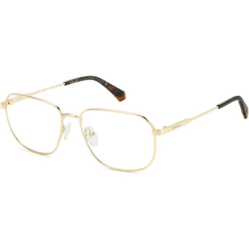 Gold Eyewear Frames PLD D538 , male, Sizes: 57 MM - Polaroid - Modalova