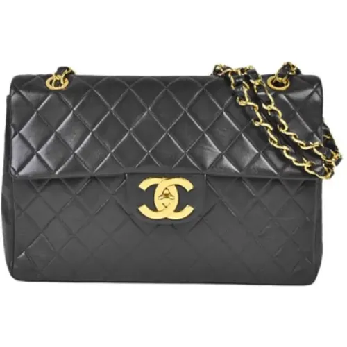 Leather Chanel Shoulder Bag , female, Sizes: ONE SIZE - Chanel Vintage - Modalova