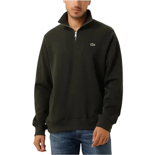 Herren Sweatshirt Trendiger Stil , Herren, Größe: M - Lacoste - Modalova