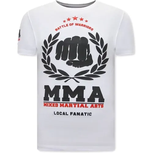 MMA Fighter Herren T-Shirt , Herren, Größe: M - Local Fanatic - Modalova