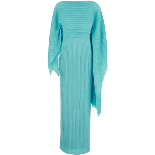 Asymmetrisches Ärmel Chiffon Kleid - Solace London - Modalova
