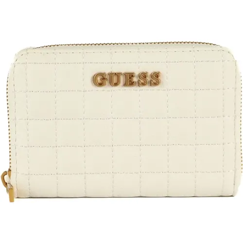 Quilted Zippered Wallet TIA SLG , female, Sizes: ONE SIZE - Guess - Modalova
