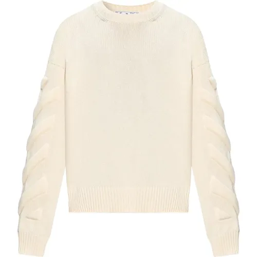 Pullover mit Logo Off White - Off White - Modalova