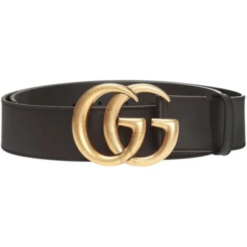 Stylish Leather Belt , male, Sizes: 105 CM - Gucci - Modalova