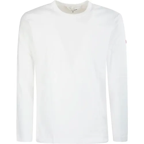 Long Sleeve Round Neck T-Shirt , male, Sizes: S, M - Comme des Garçons Play - Modalova