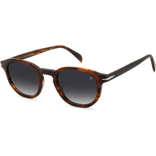 Retro-inspired Mens Sunglasses Db1007/S 0CJ , unisex, Sizes: 49 MM, ONE SIZE - Eyewear by David Beckham - Modalova