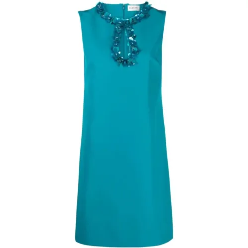 Turchese Dress , female, Sizes: M - P.a.r.o.s.h. - Modalova