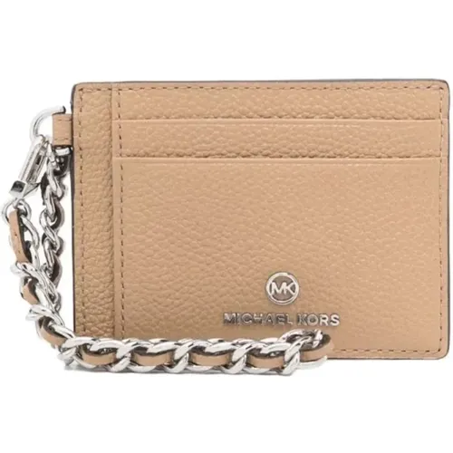 Small chain card holder , female, Sizes: ONE SIZE - Michael Kors - Modalova