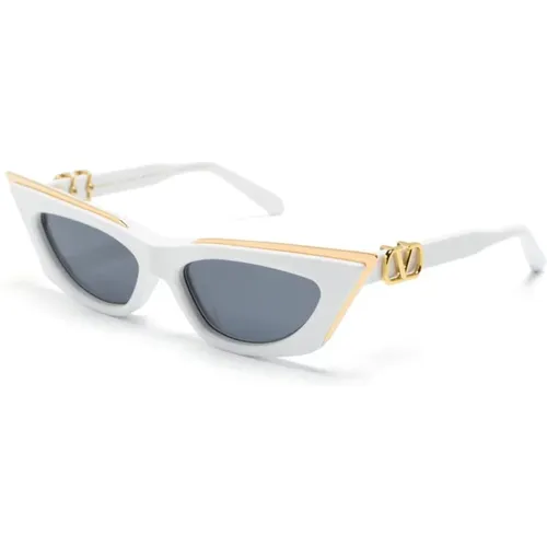 Classic Sunglasses , female, Sizes: 55 MM - Valentino - Modalova