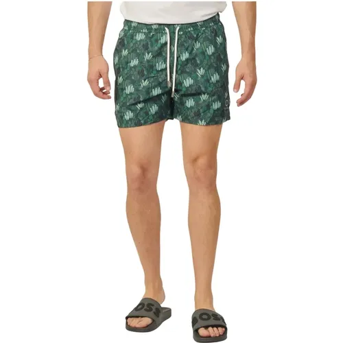 Printed Boxer Shorts for Beach , male, Sizes: L, XL, 2XL, M, S - Suns - Modalova