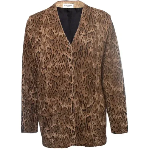 Pre-owned Wool outerwear , female, Sizes: M - Saint Laurent Vintage - Modalova