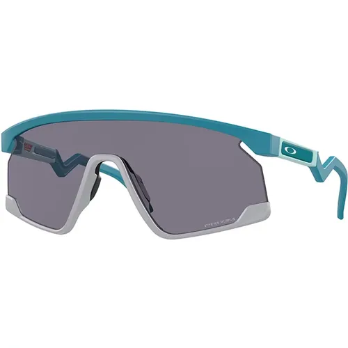 Prizm Grey Blaue Sonnenbrille , unisex, Größe: ONE Size - Oakley - Modalova