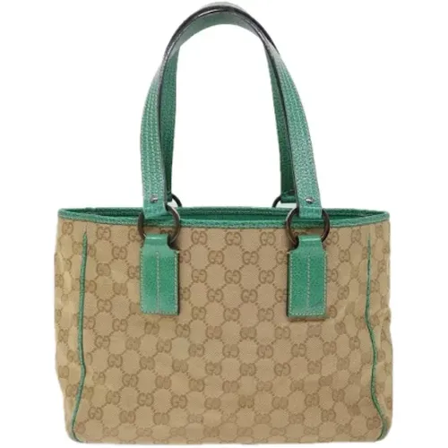 Pre-owned Canvas gucci-bags , female, Sizes: ONE SIZE - Gucci Vintage - Modalova