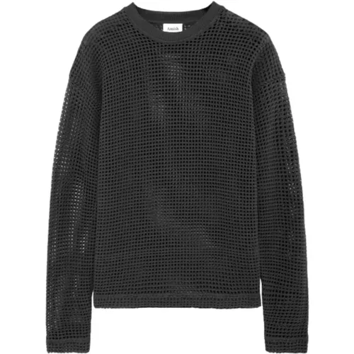 Knit Sweater , male, Sizes: M - Amish - Modalova
