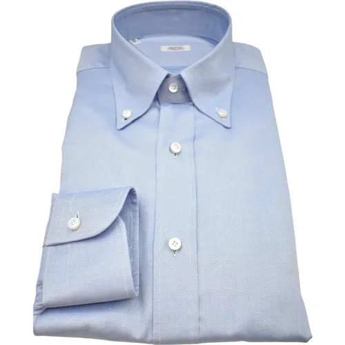 Men`s Clothing Shirts Light , male, Sizes: 3XL, 4XL, M - Barba - Modalova