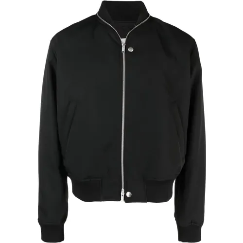 Wool Bomber Jacket , male, Sizes: S, L, XL, 3XL - Jil Sander - Modalova