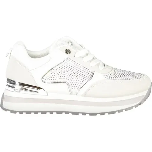 Polyester Sneaker , female, Sizes: 7 UK, 4 UK, 2 UK, 3 UK, 5 UK, 6 UK, 8 UK - Laura Biagiotti - Modalova