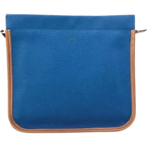 Pre-owned Fabric clutches , male, Sizes: ONE SIZE - Hermès Vintage - Modalova