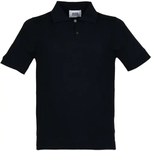 Polo Shirts , male, Sizes: 5XL, M, XL, L, 2XL, 4XL - Alpha Studio - Modalova
