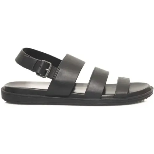 Leather Wide Strap Buckle Sandals , male, Sizes: 10 UK, 9 UK, 7 UK, 8 UK, 11 UK, 6 UK - Cerruti 1881 - Modalova