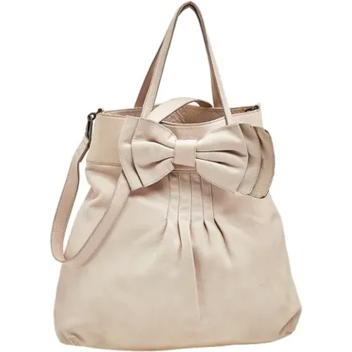 Pre-owned Leather totes , female, Sizes: ONE SIZE - Valentino Vintage - Modalova