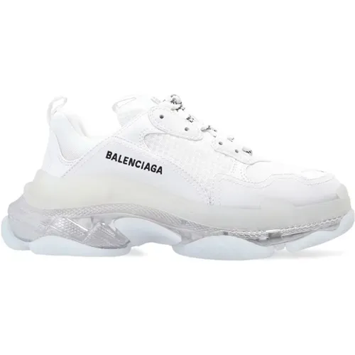 Triple S Clear Sole Turnschuhe - Balenciaga - Modalova