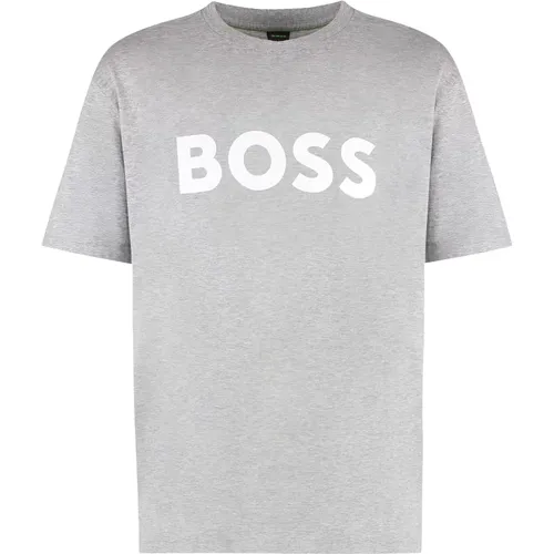 T-Shirts , Herren, Größe: M - Hugo Boss - Modalova