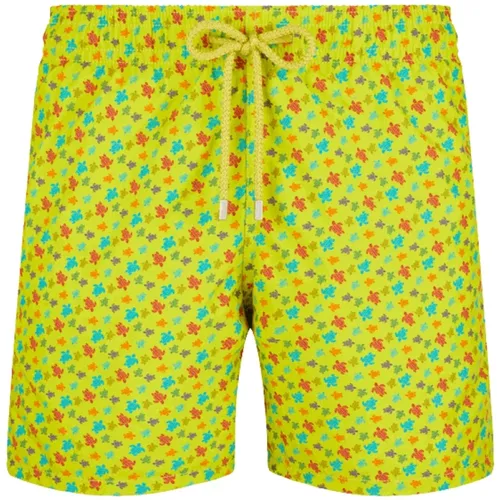 Moorea Swimwear Micro Tortues Rainbow Ginger , male, Sizes: M, 2XL, L - Vilebrequin - Modalova