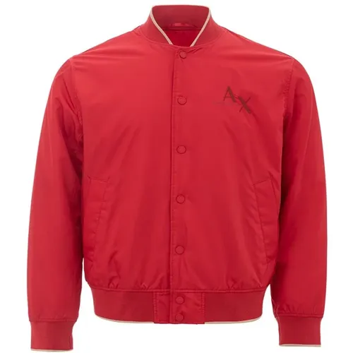 Polyester Jacket , male, Sizes: M - Armani Exchange - Modalova