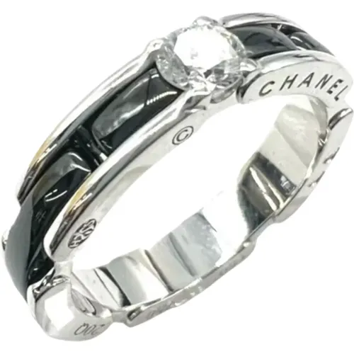 Pre-owned White Gold chanel-jewelry , female, Sizes: ONE SIZE - Chanel Vintage - Modalova