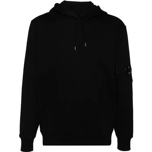 Signature Glasses Detail Hoodie , male, Sizes: S, XL, L, 3XL, M - C.P. Company - Modalova