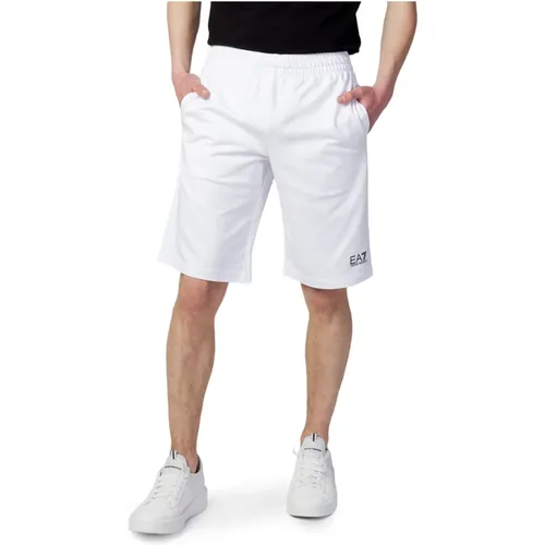 Mens Bermuda Shorts , male, Sizes: XS, M, S, XL, 2XL, L - Emporio Armani EA7 - Modalova