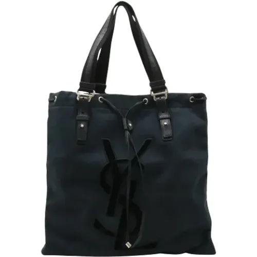 Pre-owned Canvas totes , female, Sizes: ONE SIZE - Yves Saint Laurent Vintage - Modalova