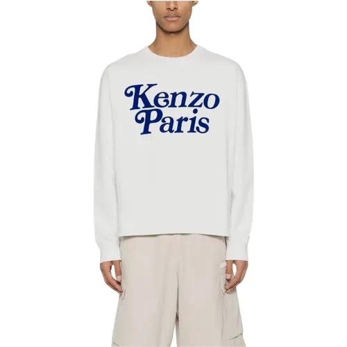 Klassischer Sweatshirt , Herren, Größe: S - Kenzo - Modalova