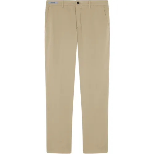 Pantaloni in lino , male, Sizes: S, 3XL, L - PAUL & SHARK - Modalova