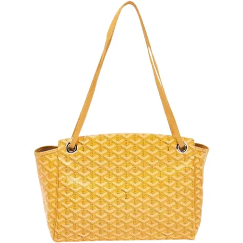 Pre-owned Canvas handbags , female, Sizes: ONE SIZE - Goyard Vintage - Modalova