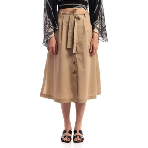 Midi Skirts , female, Sizes: XS - Seventy - Modalova