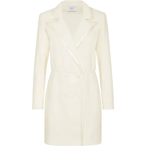 Peak Lapel Wool Mini Dress , Damen, Größe: 2XS - MVP wardrobe - Modalova