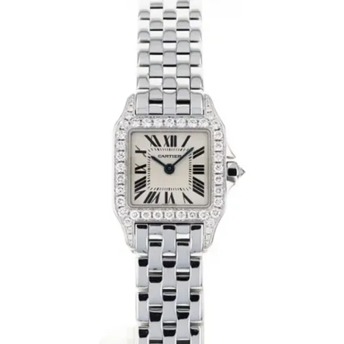 Pre-owned Metal watches , female, Sizes: ONE SIZE - Cartier Vintage - Modalova