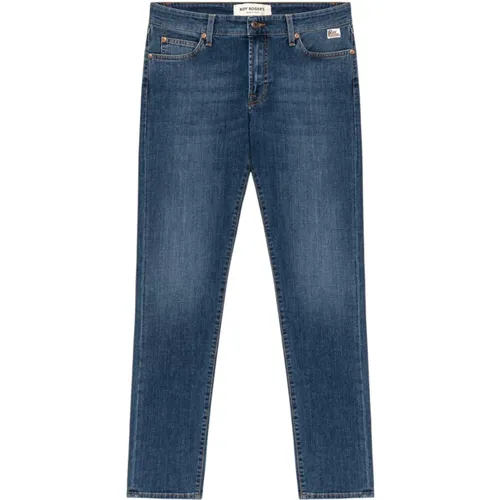 Slim-fit Denim Jeans , Herren, Größe: W36 - Roy Roger's - Modalova