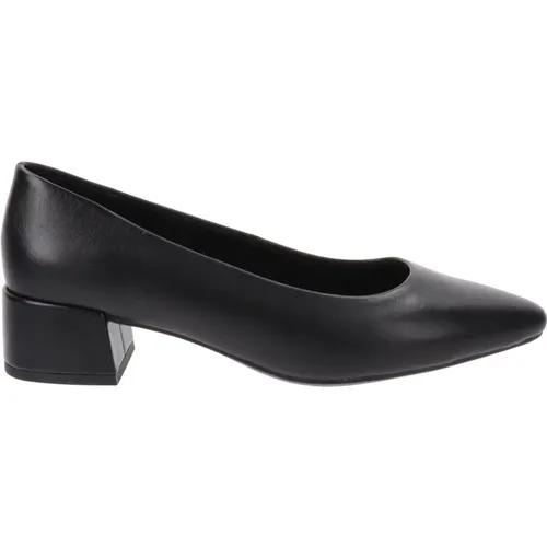 Leather Women Heeled Shoes , female, Sizes: 5 UK - marco tozzi - Modalova
