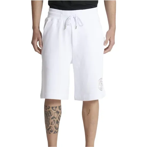 Circle Logo Bermuda Shorts , male, Sizes: XL - Versace Jeans Couture - Modalova