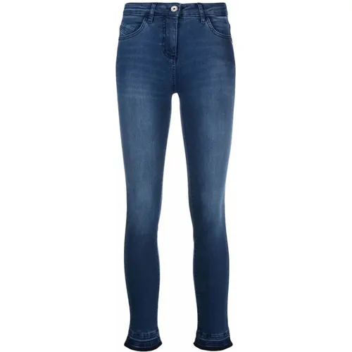 Blaue Skinny Jeans Knöchellänge - PATRIZIA PEPE - Modalova