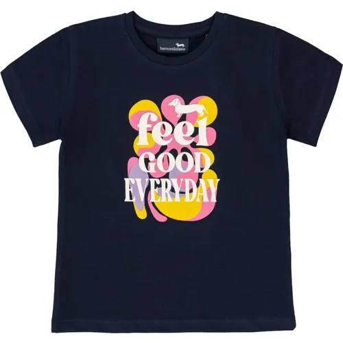 Glitter Print Jersey T-shirt - Harmont & Blaine - Modalova