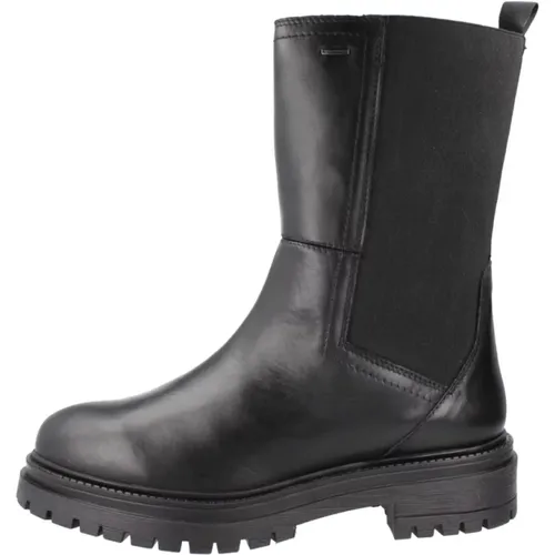 Stilvolle Schnürstiefel für Damen , Herren, Größe: 37 EU - Geox - Modalova