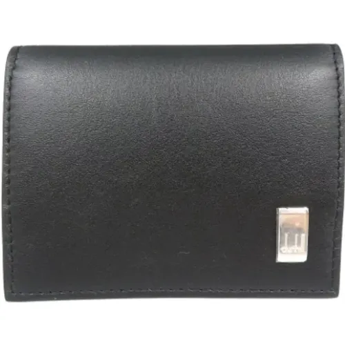 Pre-owned Leather wallets , female, Sizes: ONE SIZE - Dunhill Pre-owned - Modalova