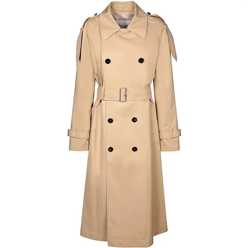 Stylish Wool Coat , female, Sizes: 3XS - Burberry - Modalova