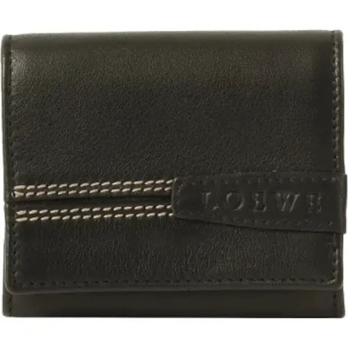 Pre-owned Canvas wallets , female, Sizes: ONE SIZE - Loewe Pre-owned - Modalova