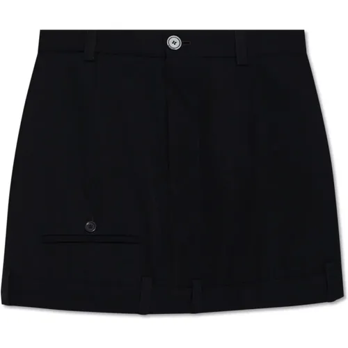 Wool skirt , female, Sizes: S, XS - Balenciaga - Modalova