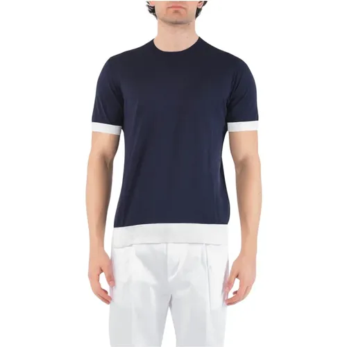 T-Shirts , male, Sizes: 2XL, M, XL - Paolo Pecora - Modalova